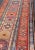 Late 19th Century Late 19th Century Antique Persian Kazak Runner With Medallions in Red Blue and Yellow For Sale - Image 5 of 12