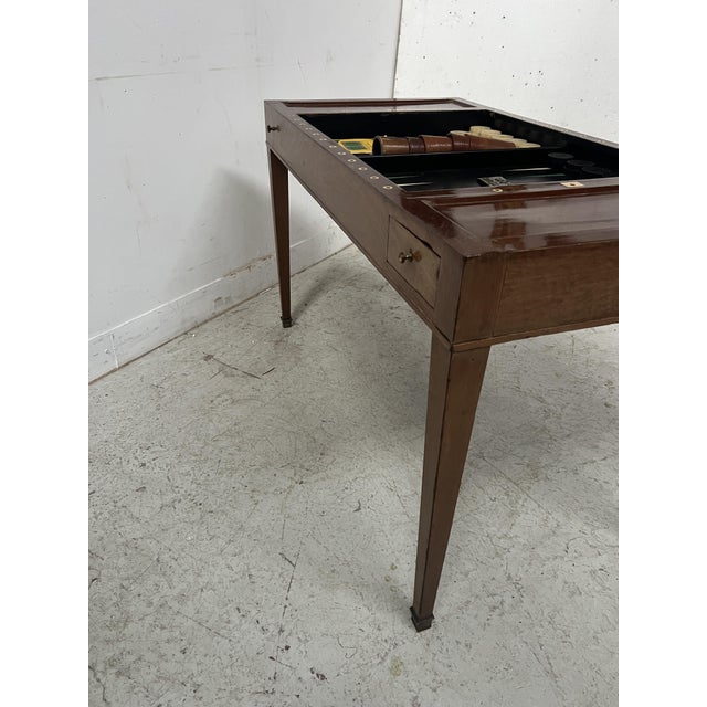 Louis XVI Mahogany Tric Trac Games Table, 1700s For Sale - Image 18 of 18