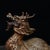 Late 19th Century Gilt Bronze Dragon Turtle Statue With Bagua Shell, 1.4kg For Sale - Image 4 of 9