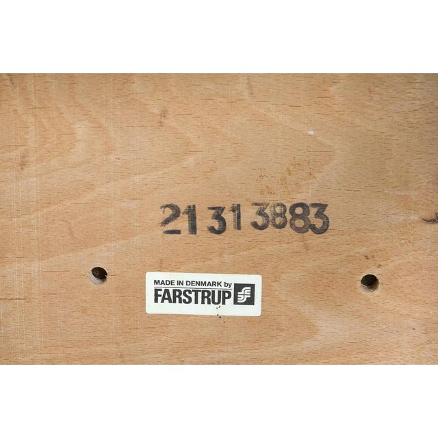 1970s Set 4 Farstrup Danish Modern Dining Chairs For Sale - Image 11 of 11