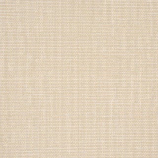 SAMPLE - Schumacher Linen Gesso Vinyl Wallpaper In Maize For Sale