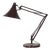 Brown Desk Lamp with Adjustable Arm and Tulip-Shaped Shade from Hala, 1970s For Sale