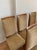 1930s French Art Deco Chestnut Wood & Silk Dining Chairs - Set of 6 For Sale - Image 4 of 11