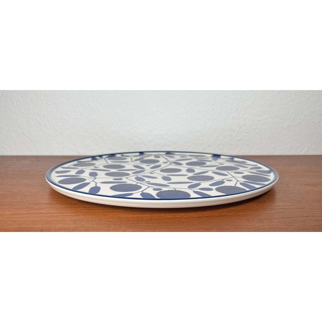 Large Mid-Century Modern German Ceramic Stockholm Series Plate from Melitta, 1960s For Sale - Image 10 of 18