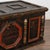 Original Painted Hungarian Flat-Top Trunk, Dated 1890 For Sale - Image 11 of 17