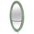 1960s Late 29th Century Cristal Arte Large Scale Oval Floor Mirror For Sale - Image 5 of 18