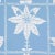 Mid-Century Modern Sample - Schumacher Georgia Wildflowers Wallpaper in Blue For Sale - Image 3 of 4