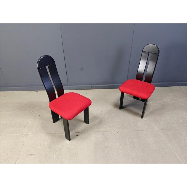 Postmodern Dining Chairs, 1980s, Set of 6 For Sale - Image 12 of 16