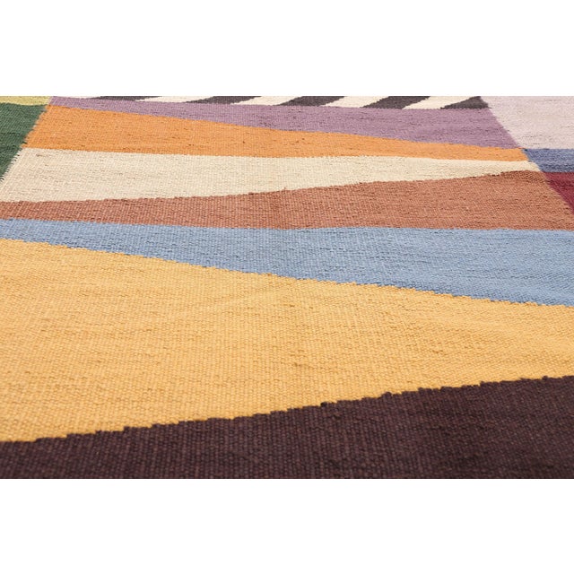 Early 21st Century Contemporary Indian Kilim Rug, 08'04 X 10'02 For Sale - Image 5 of 10