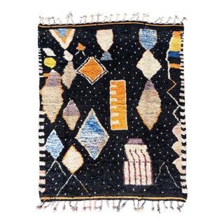 Beni Ouarain Mrirt Wool Rug, 1990 For Sale