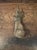 Victorian Antique Cast Iron Door Knocker - Hand Holding Ball 19th Century For Sale - Image 3 of 4