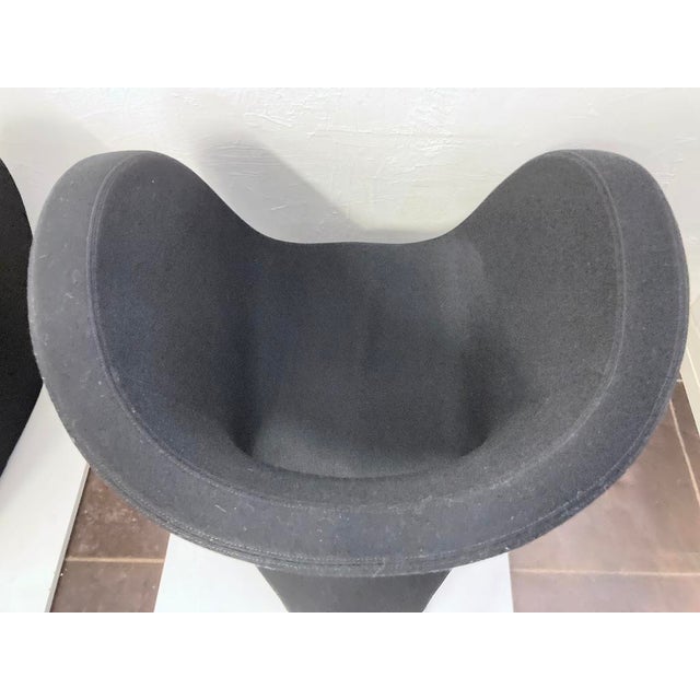 Victoria & Albert Armchairs in Black by Ron Arad for Moroso, 2000s, Set of 2 For Sale - Image 14 of 18