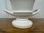 Double Handle Trophy Urn/Pedestal Vase, White For Sale - Image 12 of 12