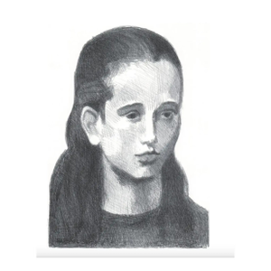 1969 Raphael Soyer Portrait of Joan Lithograph