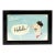 Petit French Tourist Satire Framed Art Print For Sale