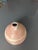 Native American Terracotta Rounded Decorative Pink & Ivory Vessel For Sale - Image 3 of 4