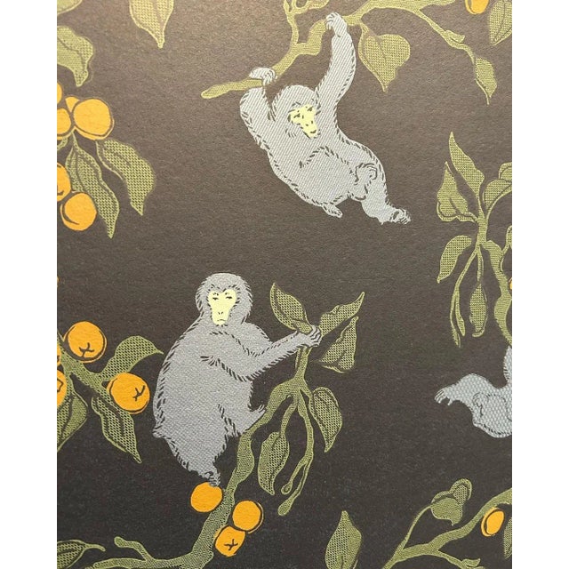 Contemporary Zak + Fox Saru Wallpaper in Blue, No. Zfsruwc-04, Usa For Sale - Image 3 of 7