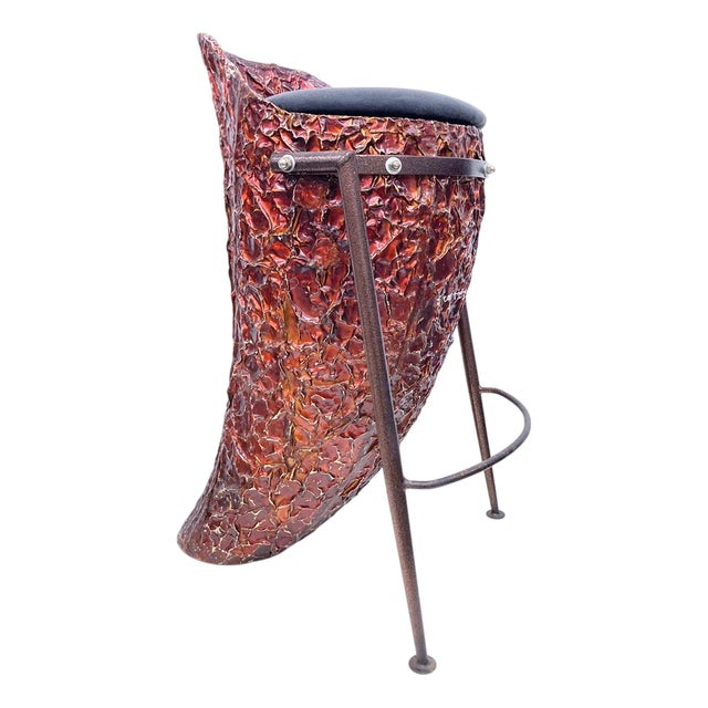 Vintage Bar Stool, 1980s For Sale