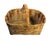 Vintage Rustic Woven Gathering Basket 13" Long For Sale In New Orleans - Image 6 of 10