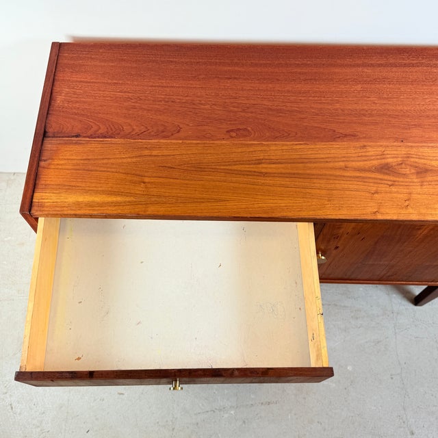 Wood Vintage Scandinavian-Style Mahogany Sideboard, 1970s For Sale - Image 7 of 15