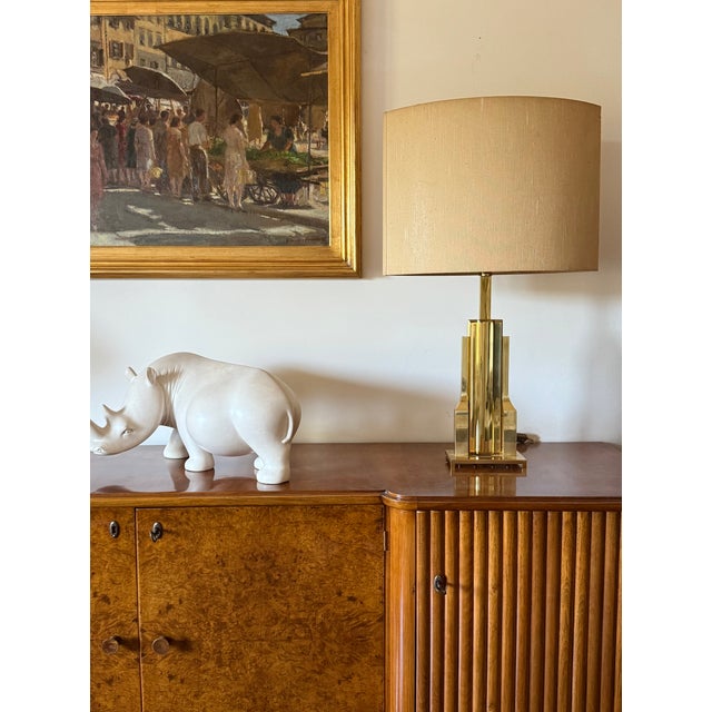 Hollywood Regency Luciano Frigerio, Hollywood Regency Mod. Tartaro Table Lamp Base, Italy 1970 For Sale - Image 3 of 12
