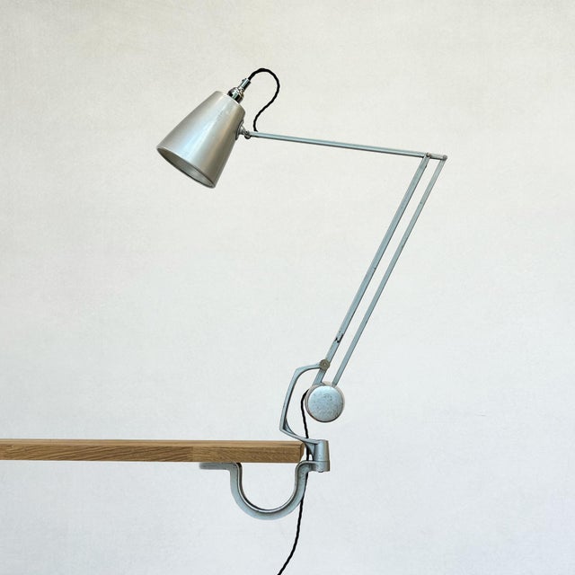 Metal Industrial Task Lamp from Hadrill & Horstmann, 1950s For Sale - Image 7 of 7