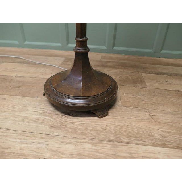 Tall Art Deco Floor Lamp, 1930 For Sale - Image 3 of 6