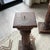 Rustic Vintage Wood Pillar Candle Holders – Set of 2 For Sale - Image 3 of 3