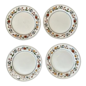 Set of 4 Salad Plates From the Famous Greenbrier Hotel, White Sulphur Springs, West Virginia