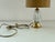 Gold Mid-Century Italian Murano Glass and Brass Table Lamp, 1960s For Sale - Image 8 of 13