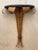 Vintage Gilt Metal and Marble Wall Console For Sale - Image 13 of 13