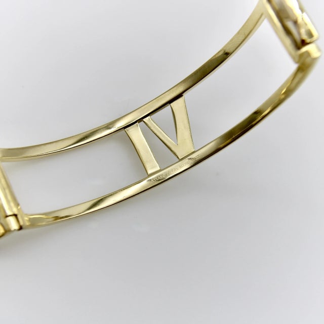 Vintage 18k Gold Tiffany & Co. Atlas Bracelet For Sale - Image 11 of 12