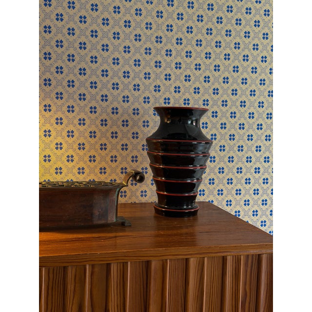 1930s Art Deco Glass Vase, Sweden, 1930s For Sale - Image 5 of 6