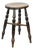 Antique English Windsor Stool, 1800s For Sale