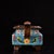 This is a beautiful vintage Chinese Cloisonné (Jingtai Lan) incense burner, modeled after an ancient bronze Ding...