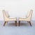 Restored 1950s Mid Century Modern Selig Lounge Chairs in Edelman Leather For Sale In Los Angeles - Image 6 of 15