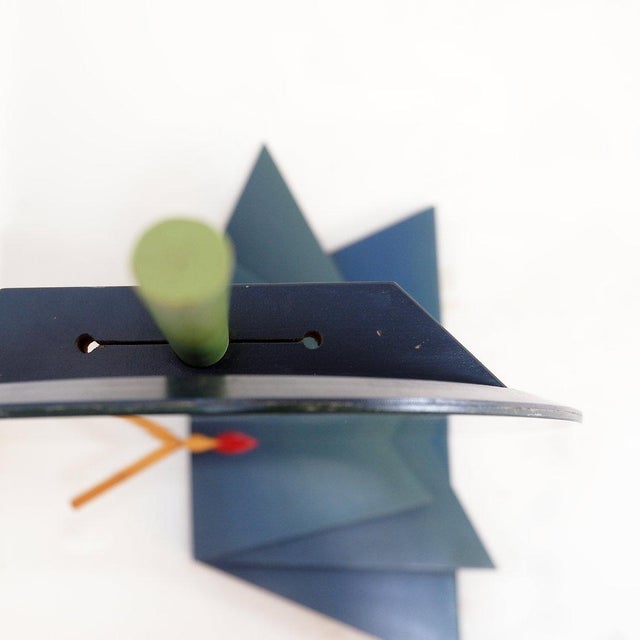 Postmodern Vintage Postmodern Table Mirror, 1980s For Sale - Image 3 of 10