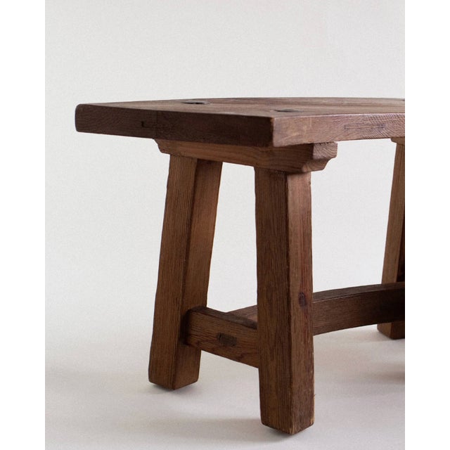 Brutalist Vintage Brutalist Curved Benches, 1960s, Set of 2 For Sale - Image 3 of 5