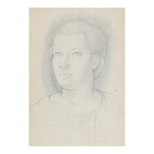 1928 William Palmer Portrait of Lady