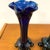 Czechoslovakian Blue Vases, 1960s, Set of 2 For Sale - Image 6 of 10
