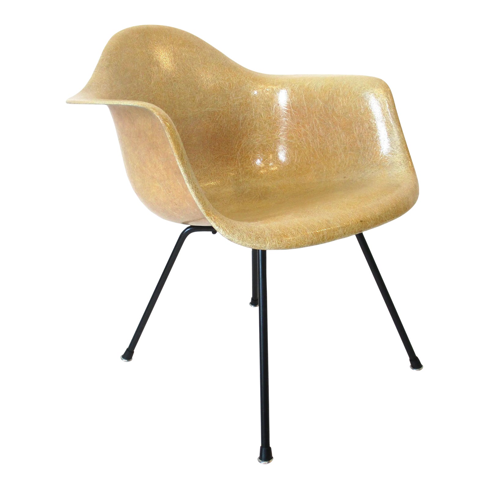 Early Eames Lounge Height Rope Edge Chair for Herman Miller Chairish