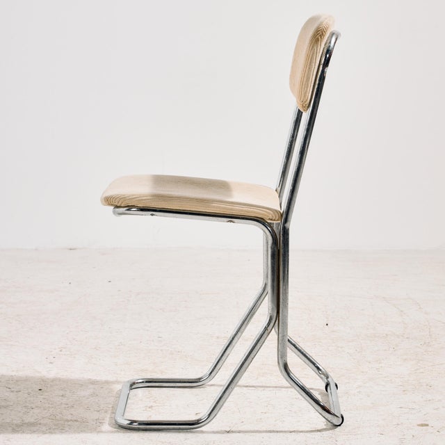 Italian Chrome Dining Set, 1980s, Set of 7 For Sale - Image 12 of 18