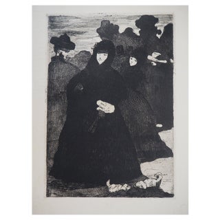 Edouard Manet, At the Prado, 1865, Original Etching For Sale