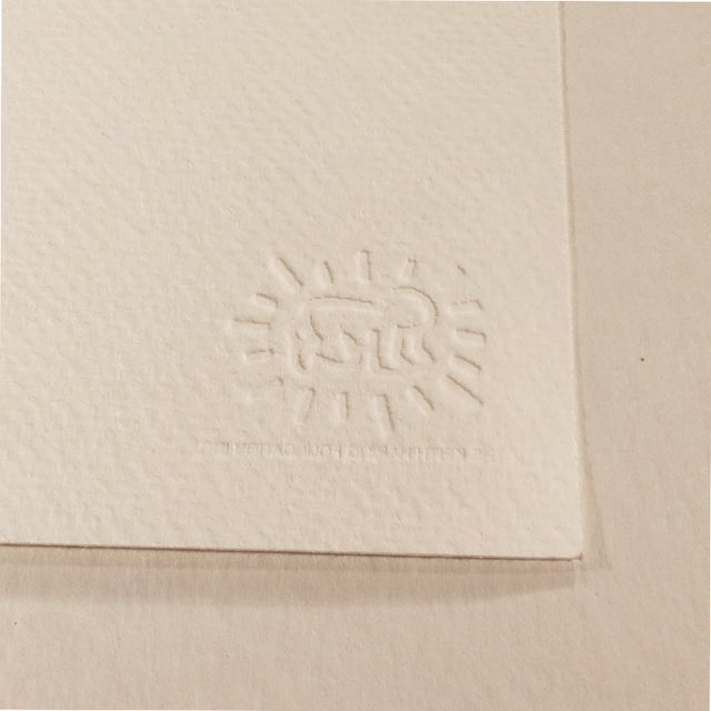 After Keith Haring, Composition, Lithograph, 1990s For Sale - Image 7 of 9