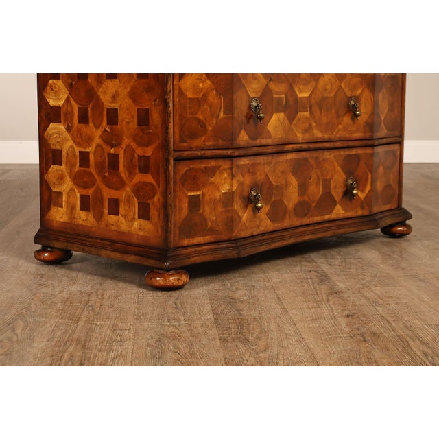 Brown Jonathan Charles Oyster Chest of Drawers For Sale - Image 8 of 18
