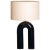 Midnight Ceramic Arko Table Lamp by Simone & Marcel For Sale - Image 4 of 4