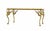Vintage Marble Dining Table with Brass Swan Legs, Italy, 1960s For Sale - Image 3 of 8