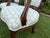 Antique French Louis XV Style Walnut Bergère Armchairs, a Pair For Sale - Image 14 of 18