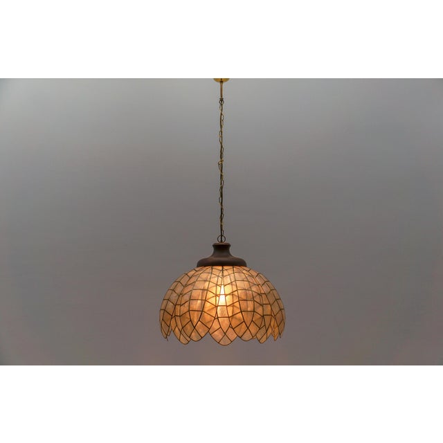 1960s Large Vintage Hanging Lamp, Italy, 1960s For Sale - Image 5 of 15