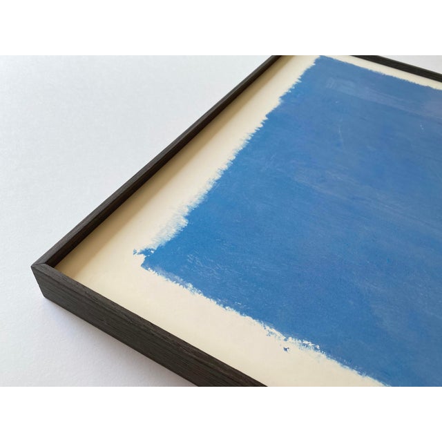 1980s Mark Rothko Vintage 1984 Modernist Lithograph Print Framed Abstract Expressionist Extra Large Exhibition Poster " Untitled " 1969 For Sale - Image 5 of 14